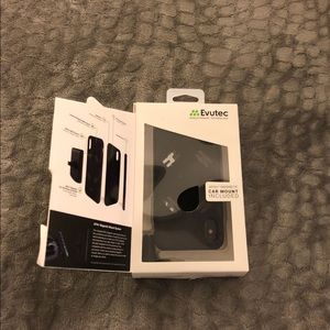 Used Evutec iPhone X case (with mount)